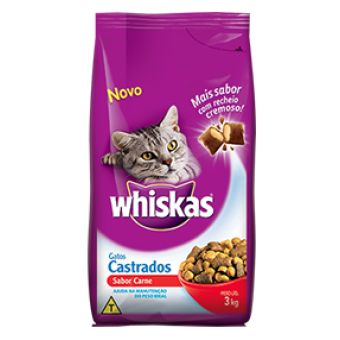 Whiskas Castrados - 1kg